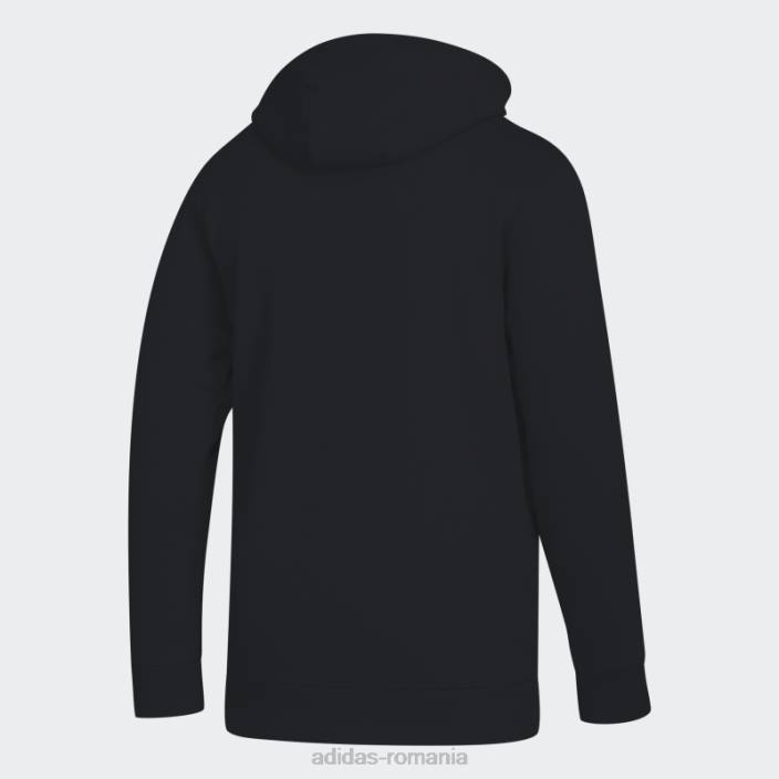 Adidas hanorac negru drum negru bărbați negru 2JBN7364