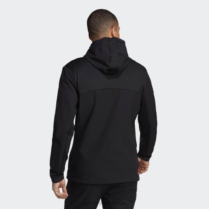 Adidas hanorac pentru antrenament cu fermoar complet negru.rdy bărbați negru 2JBN15184