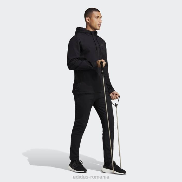 Adidas hanorac pentru antrenament cu fermoar complet negru.rdy bărbați negru 2JBN15184