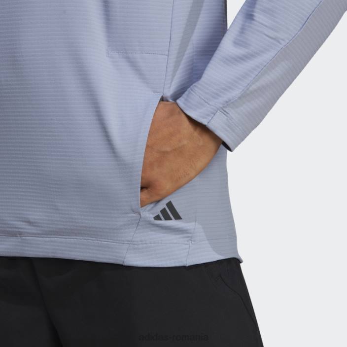 Adidas hanorac pentru antrenament grafic yoga violet argintiu adidas bărbați violet argintiu 2JBN5259
