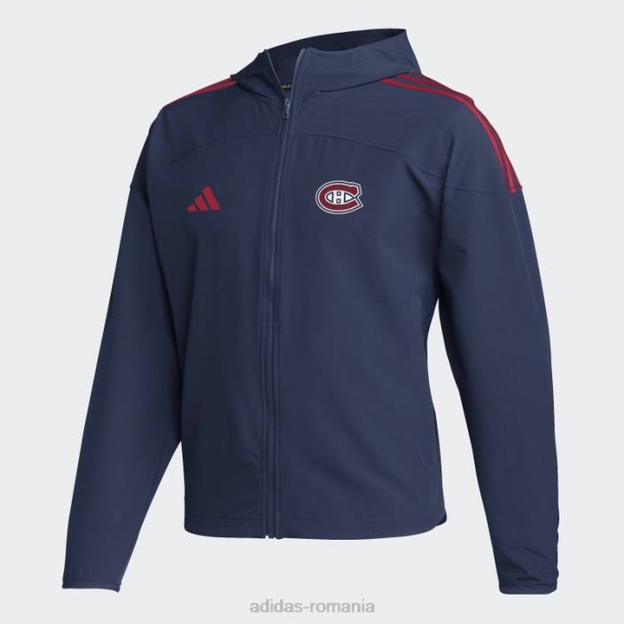 Adidas hanorac stratificat canadiens bleumarin adidas bărbați bleumarin/roșu/crimson/nhl-mca-508 2JBN5550