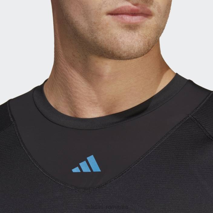 Adidas heat.rdy hiit elevated tricou de antrenament negru adidas bărbați negru 2JBN14190