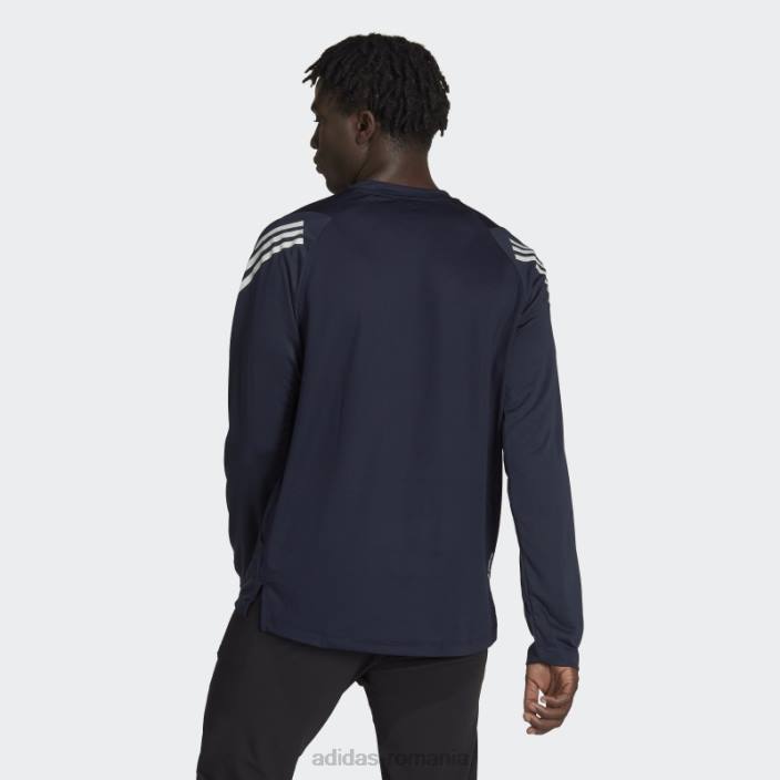 Adidas icoane de antrenament cerneală de top cu mâneci lungi bărbați cerneală/verde 2JBN14707
