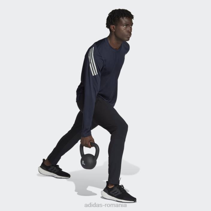 Adidas icoane de antrenament cerneală de top cu mâneci lungi bărbați cerneală/verde 2JBN14707