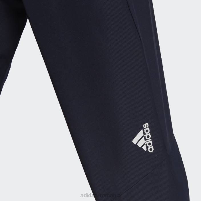 Adidas ink aeroready conceput pentru antrenamentul de mișcare, joggeri adidas bărbați cerneală/alb 2JBN15237