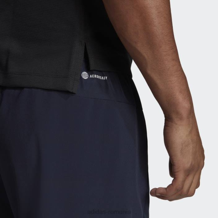 Adidas ink aeroready conceput pentru antrenamentul de mișcare, joggeri adidas bărbați cerneală/alb 2JBN15237