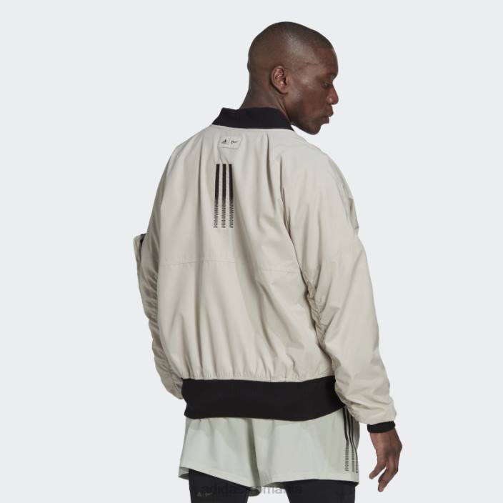 Adidas jachetă bomber parley din aluminiu bărbați aluminiu 2JBN7265