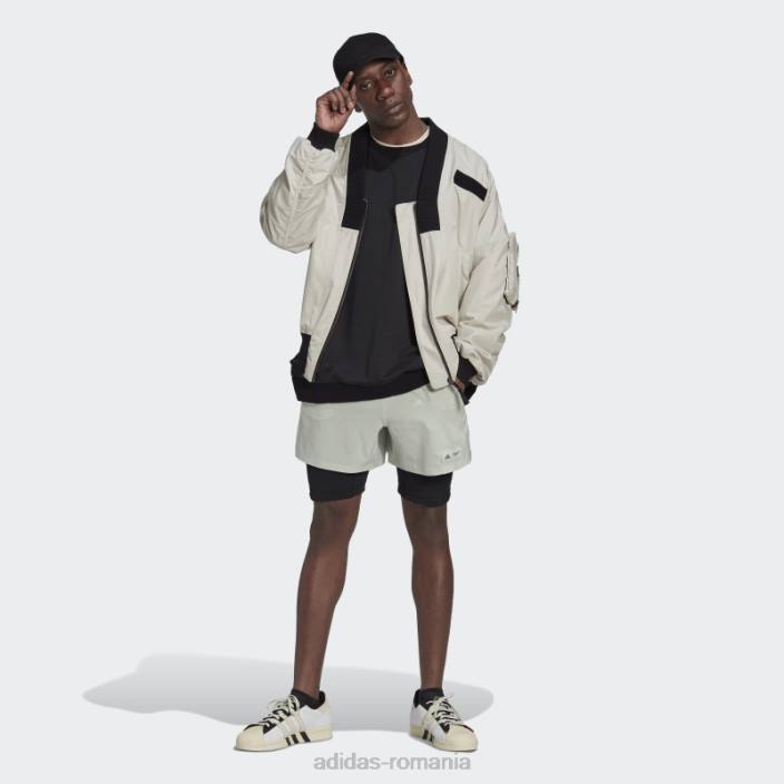 Adidas jachetă bomber parley din aluminiu bărbați aluminiu 2JBN7265