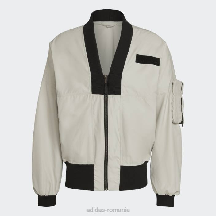 Adidas jachetă bomber parley din aluminiu bărbați aluminiu 2JBN7265