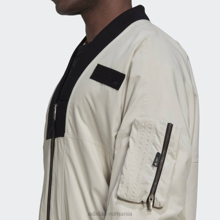 Adidas jachetă bomber parley din aluminiu bărbați aluminiu 2JBN7265