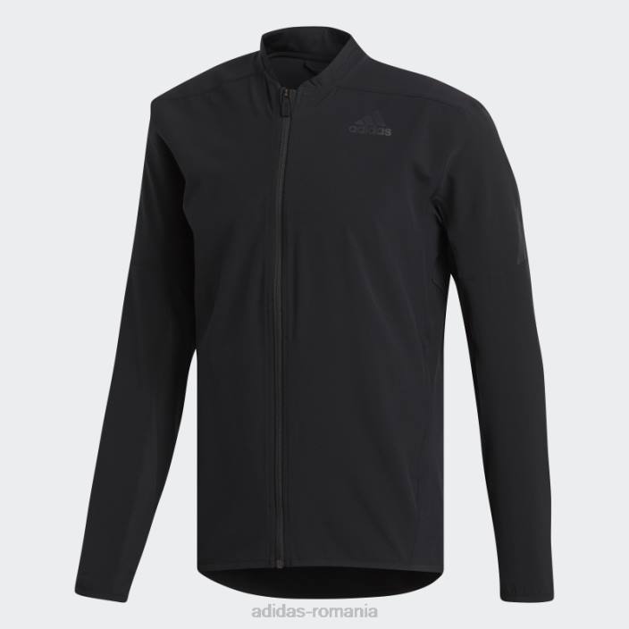 Adidas jachetă neagră aeroready cu 3 dungi bărbați negru 2JBN1319