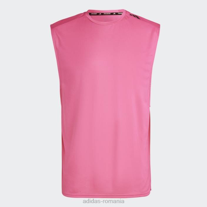 Adidas magenta conceput pentru antrenament pro series hiit tank top organizat de Cody Rigsby bărbați magenta 2JBN13522