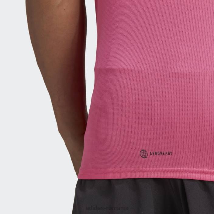 Adidas magenta conceput pentru antrenament pro series hiit tank top organizat de Cody Rigsby bărbați magenta 2JBN13522