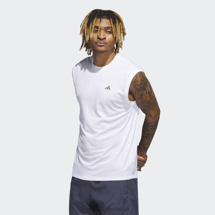 Adidas maiou de antrenament alb hiit engineered bărbați alb 2JBN6220