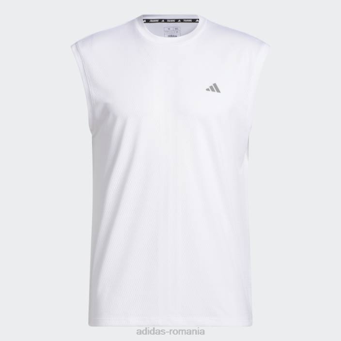 Adidas maiou de antrenament alb hiit engineered bărbați alb 2JBN6220