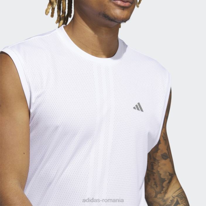Adidas maiou de antrenament alb hiit engineered bărbați alb 2JBN6220