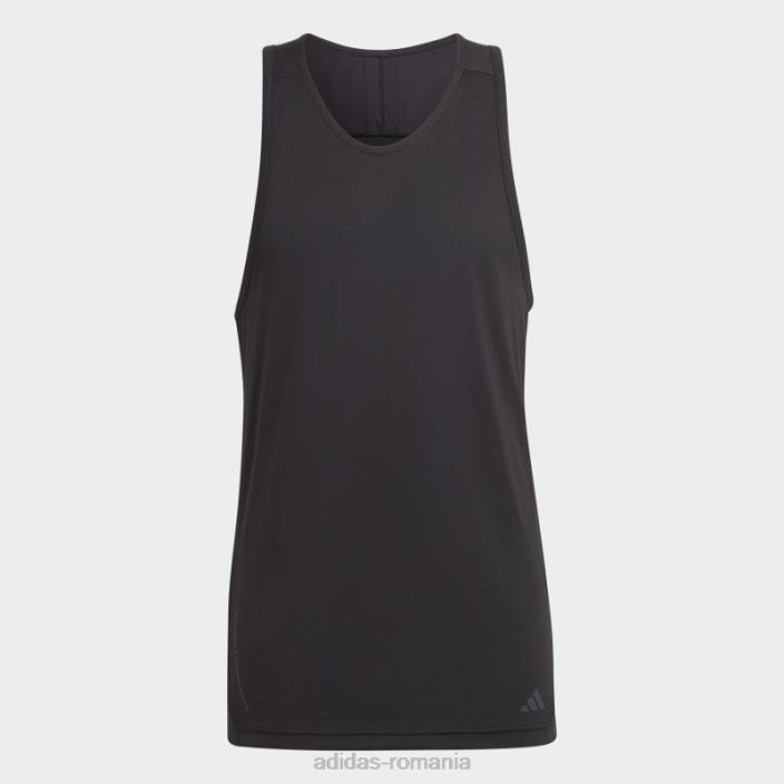 Adidas maiou de antrenament de bază yoga negru bărbați negru/carbon 2JBN5611