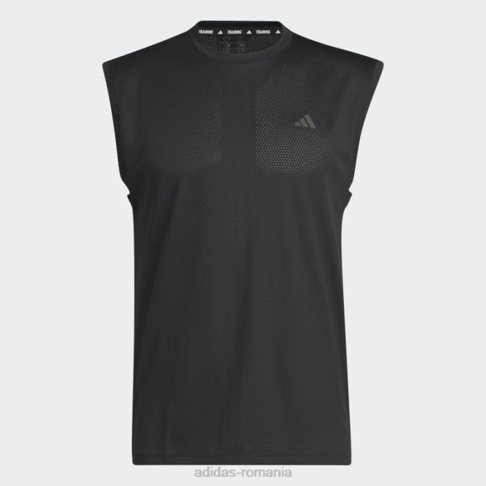 Adidas maiou de antrenament hiit engineered negru bărbați negru 2JBN5306