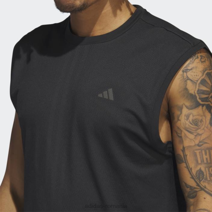 Adidas maiou de antrenament hiit engineered negru bărbați negru 2JBN5306