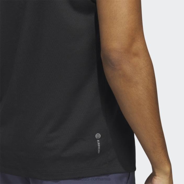 Adidas maiou de antrenament hiit engineered negru bărbați negru 2JBN5306