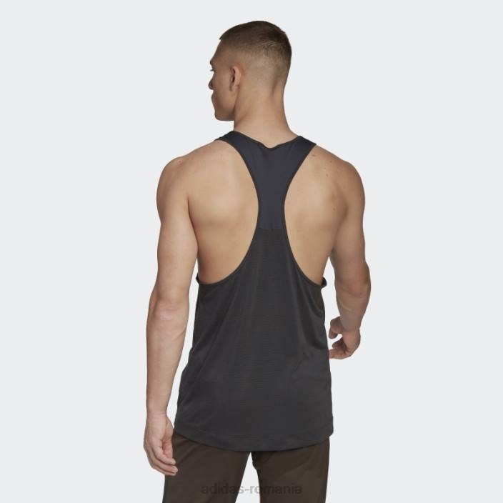 Adidas maiou de antrenament yoga carbon bărbați carbon 2JBN14596