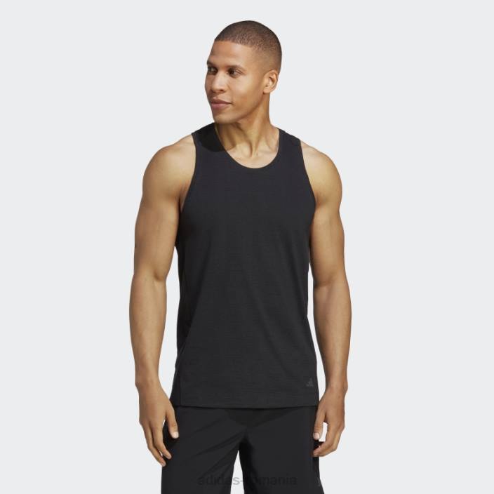 Adidas maiou de antrenament yoga negru bărbați negru 2JBN5551