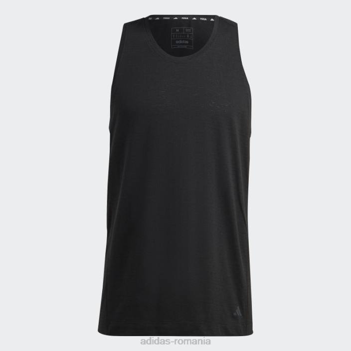 Adidas maiou de antrenament yoga negru bărbați negru 2JBN5551