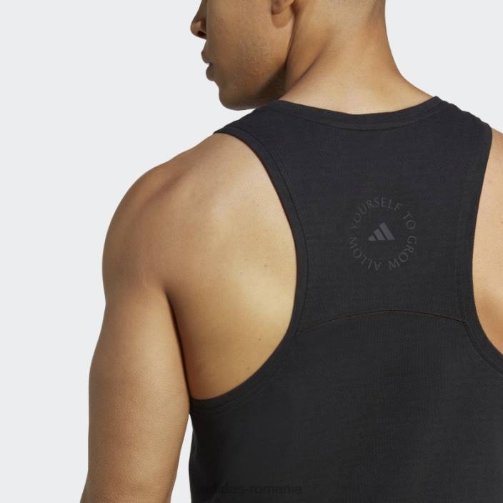 Adidas maiou de antrenament yoga negru bărbați negru 2JBN5551