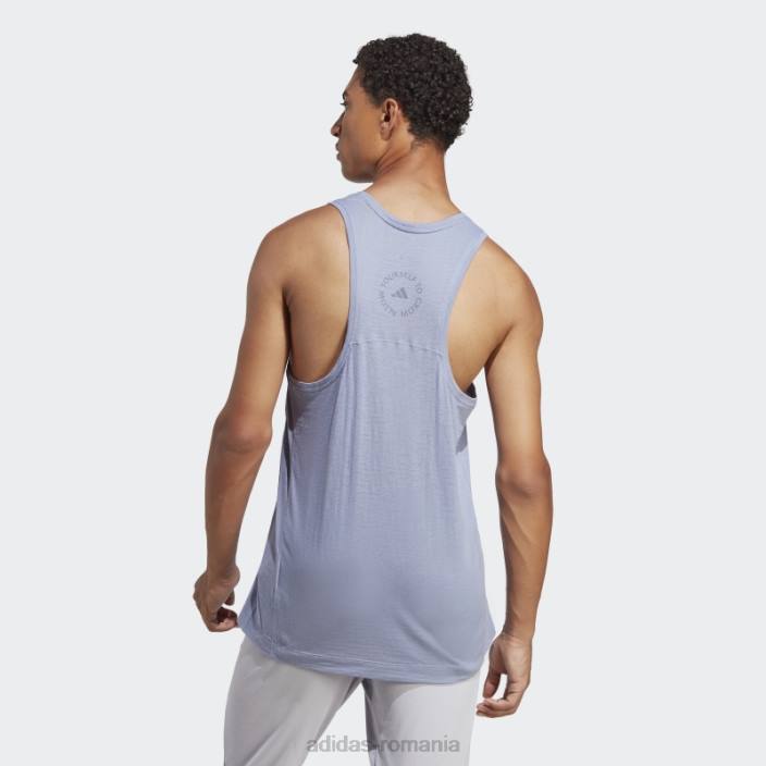 Adidas maiou de antrenament yoga violet argintiu adidas bărbați violet argintiu 2JBN5520