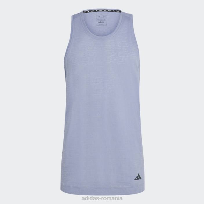 Adidas maiou de antrenament yoga violet argintiu adidas bărbați violet argintiu 2JBN5520