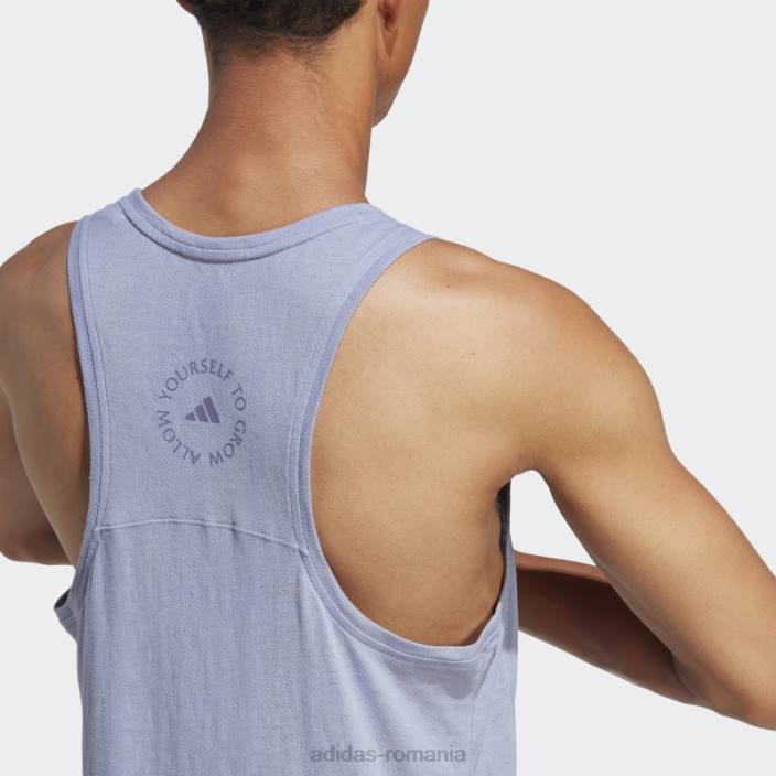Adidas maiou de antrenament yoga violet argintiu adidas bărbați violet argintiu 2JBN5520