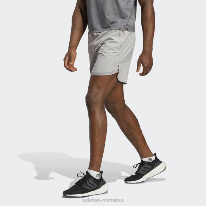 Adidas mgh solid gri conceput pentru antrenament cordura pantaloni scurți de antrenament bărbați mgh gri solid 2JBN5183