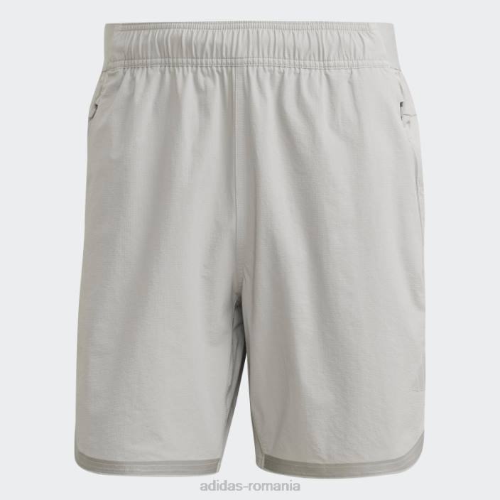 Adidas mgh solid gri conceput pentru antrenament cordura pantaloni scurți de antrenament bărbați mgh gri solid 2JBN5183