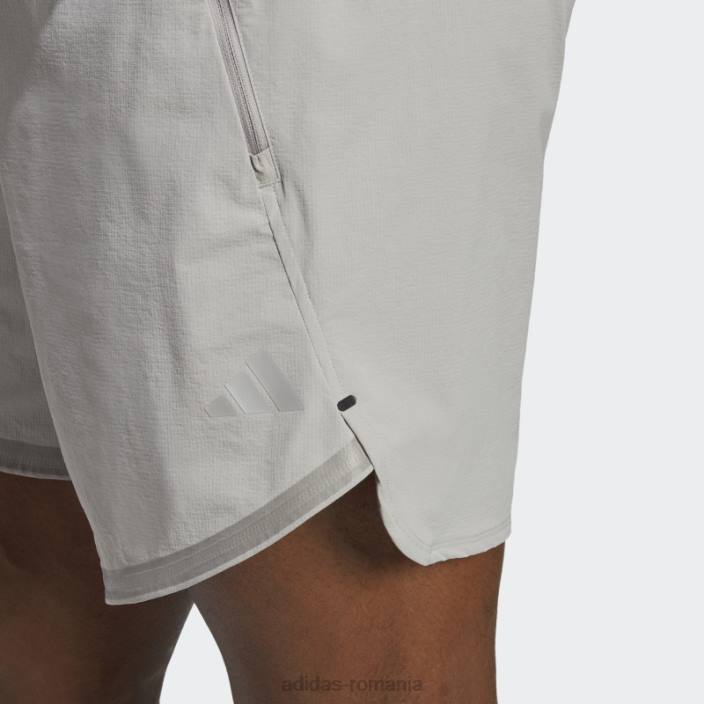 Adidas mgh solid gri conceput pentru antrenament cordura pantaloni scurți de antrenament bărbați mgh gri solid 2JBN5183