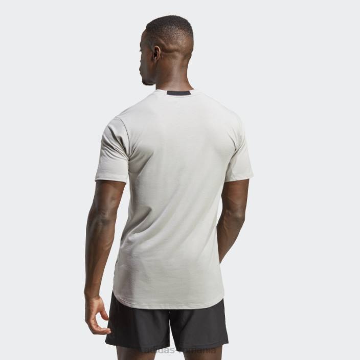 Adidas mgh solid gri conceput pentru tricou de antrenament bărbați mgh gri solid 2JBN13204
