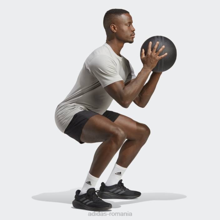 Adidas mgh solid gri conceput pentru tricou de antrenament bărbați mgh gri solid 2JBN13204