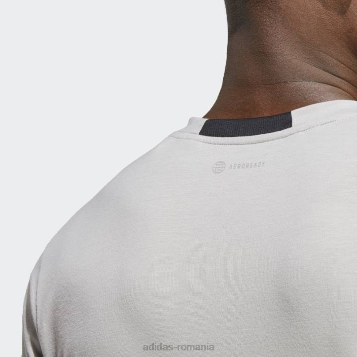 Adidas mgh solid gri conceput pentru tricou de antrenament bărbați mgh gri solid 2JBN13204