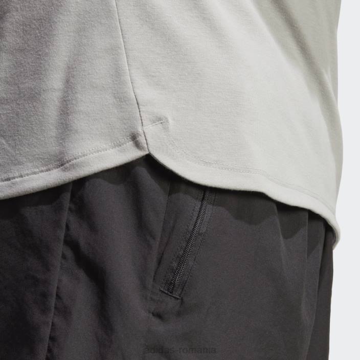 Adidas mgh solid gri conceput pentru tricou de antrenament bărbați mgh gri solid 2JBN13204