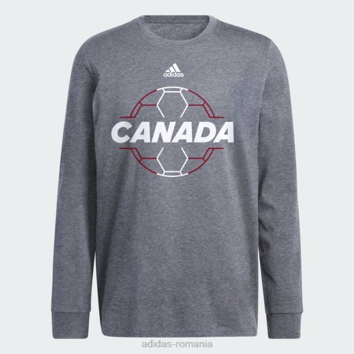 Adidas minge de fotbal gri echipaj gri bărbați gri/alb/rosu 2JBN7159