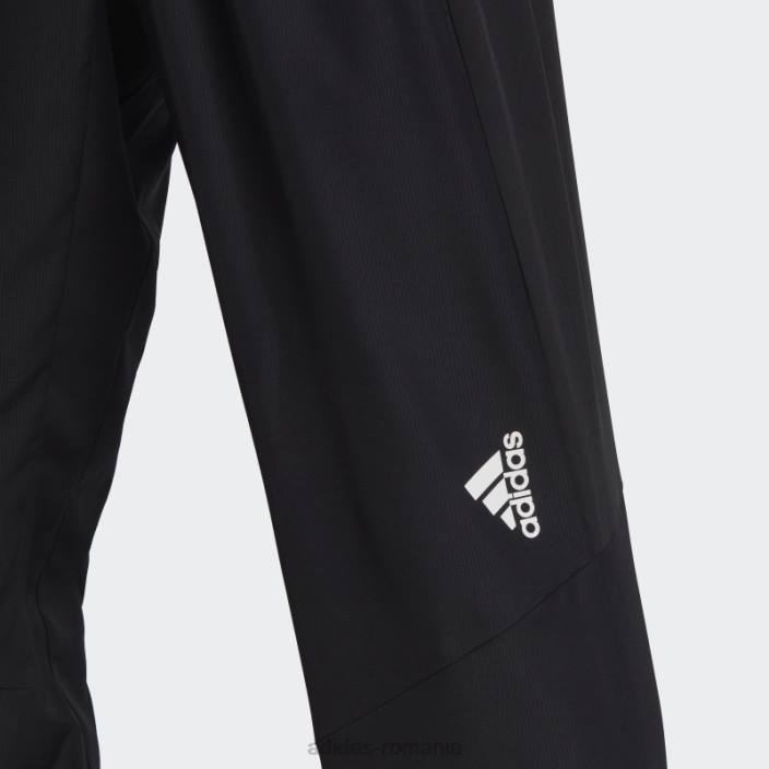 Adidas negru aeroready, conceput pentru pantaloni de antrenament de mișcare bărbați alb negru 2JBN4853