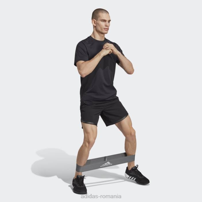 Adidas negru conceput pentru antrenament cordura pantaloni scurți de antrenament bărbați negru 2JBN5020