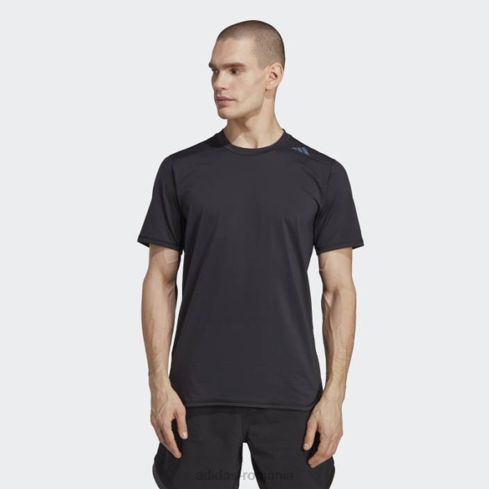 Adidas negru conceput pentru antrenament cordura tricou de antrenament bărbați negru 2JBN5039