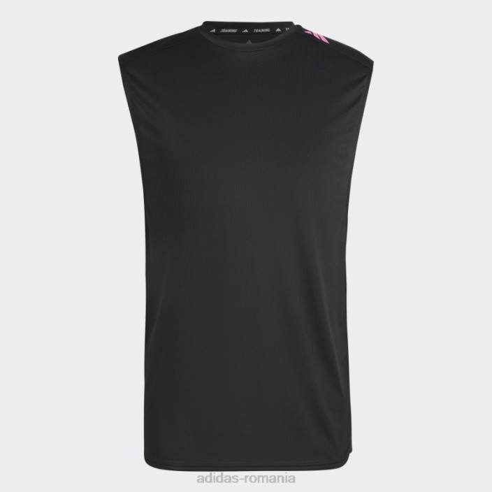 Adidas negru conceput pentru antrenament pro series hiit tank top conceput de cody rigsby adidas bărbați negru 2JBN13155