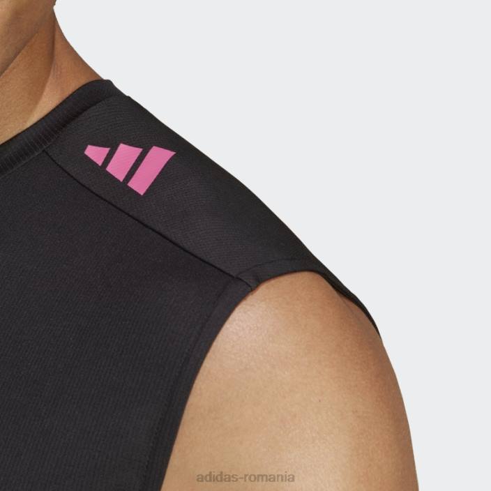 Adidas negru conceput pentru antrenament pro series hiit tank top conceput de cody rigsby adidas bărbați negru 2JBN13155