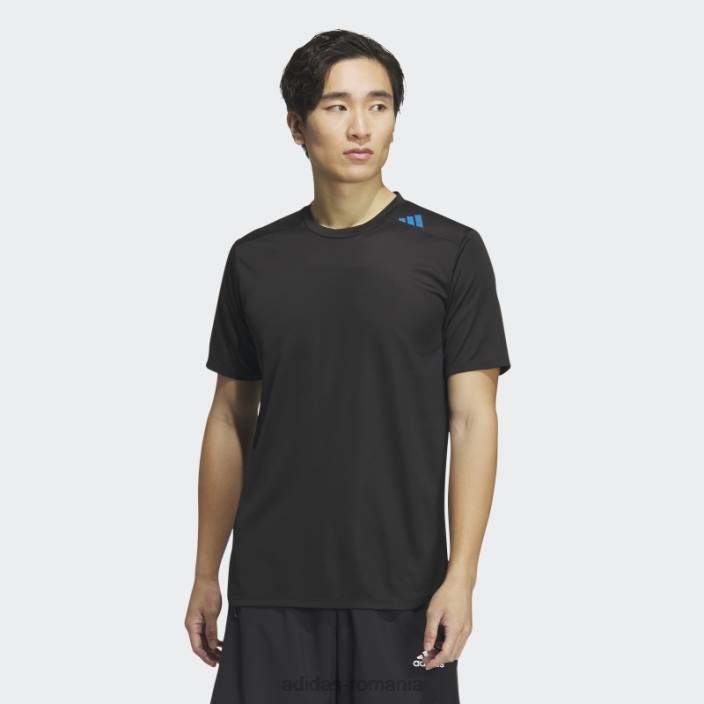 Adidas negru proiectat 4 antrenament heat.rdy hiit tricou de antrenament bărbați negru 2JBN4997