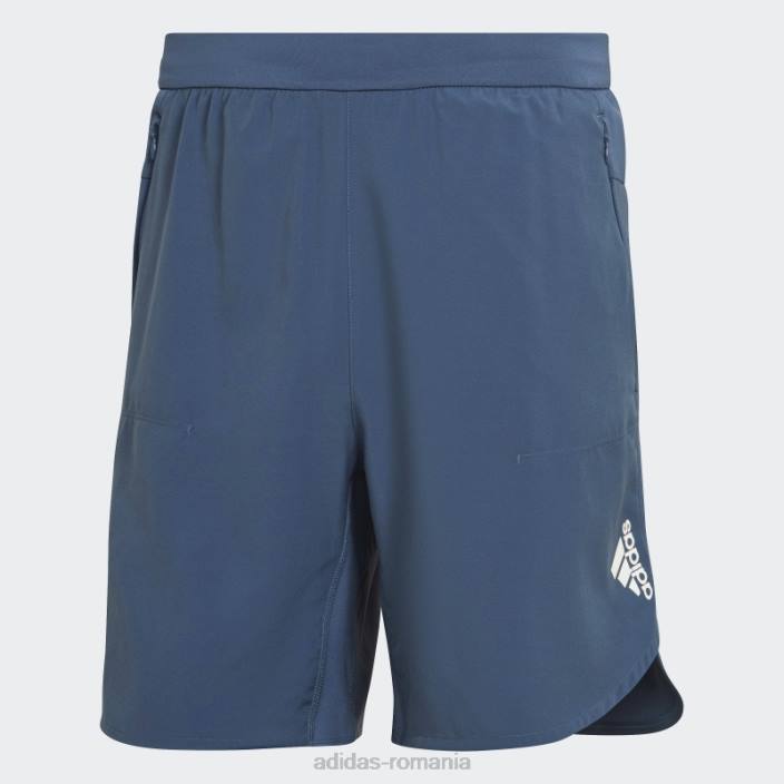 Adidas oțel conceput pentru pantaloni scurți de antrenament bărbați oţel 2JBN7342