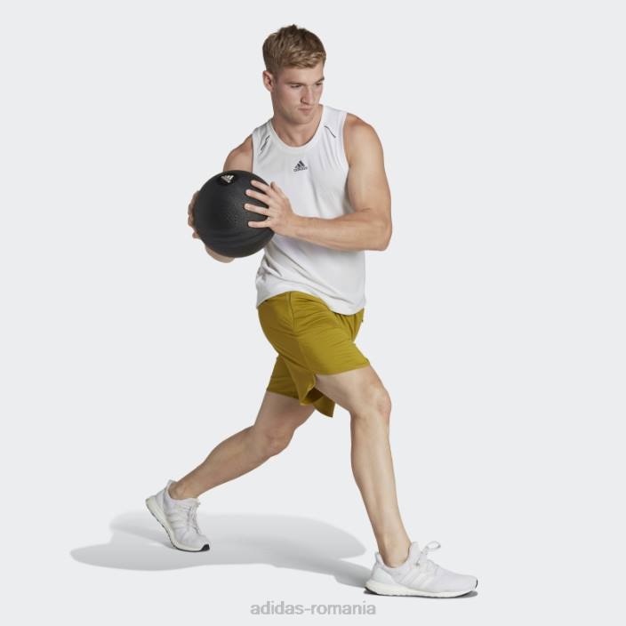 Adidas olive concepute pentru antrenament căldură.rdy hiit pantaloni scurți bărbați măsline 2JBN7139