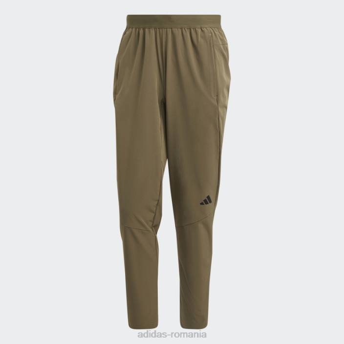 Adidas olive, concepute pentru antrenamentul de pantaloni hiit din seria pro, pregătiți de Cody Rigsby bărbați măsline 2JBN899