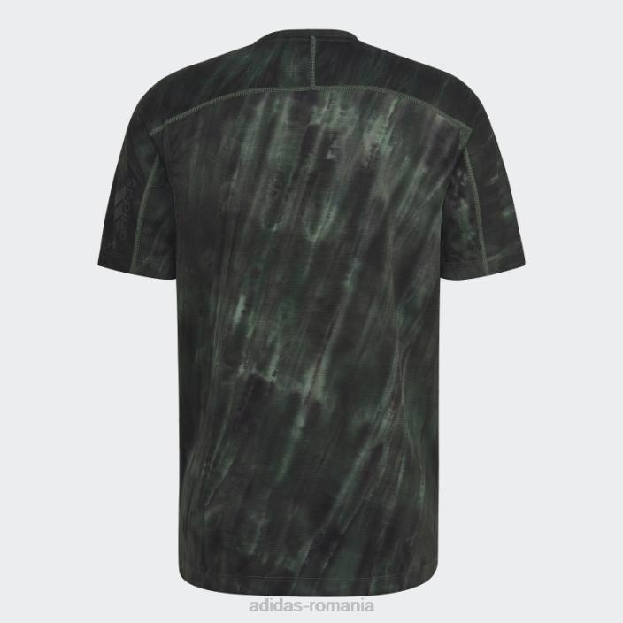 Adidas overspray tricou grafic oxid verde bărbați oxid verde/verde/negru 2JBN14923