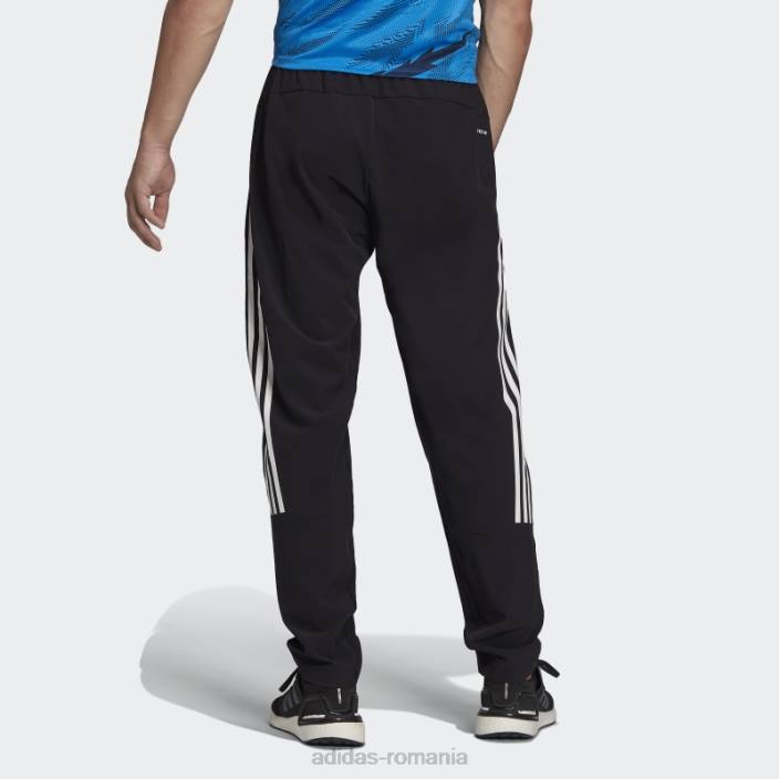 Adidas pantaloni de antrenament cu icoane trenuri negre bărbați negru 2JBN1264